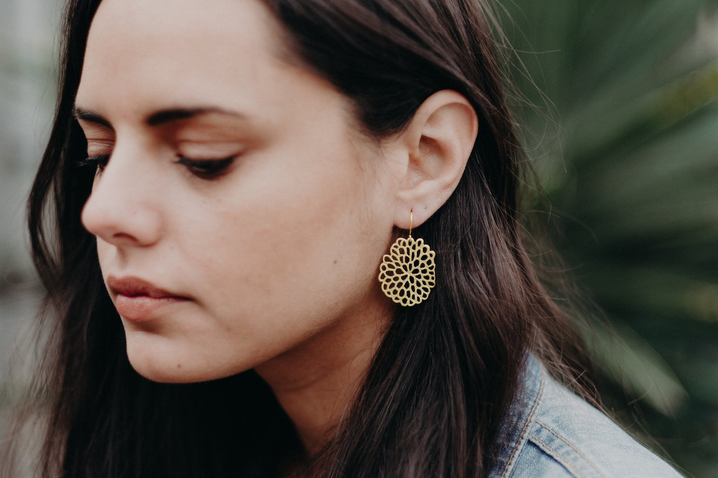 CHRYSANTHEMUM EARRINGS