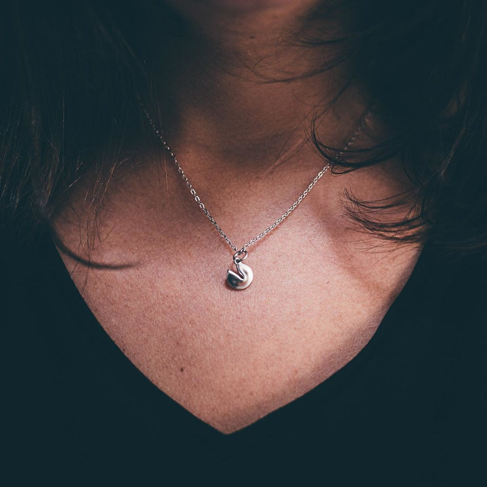 FORTUNE COOKIE NECKLACE