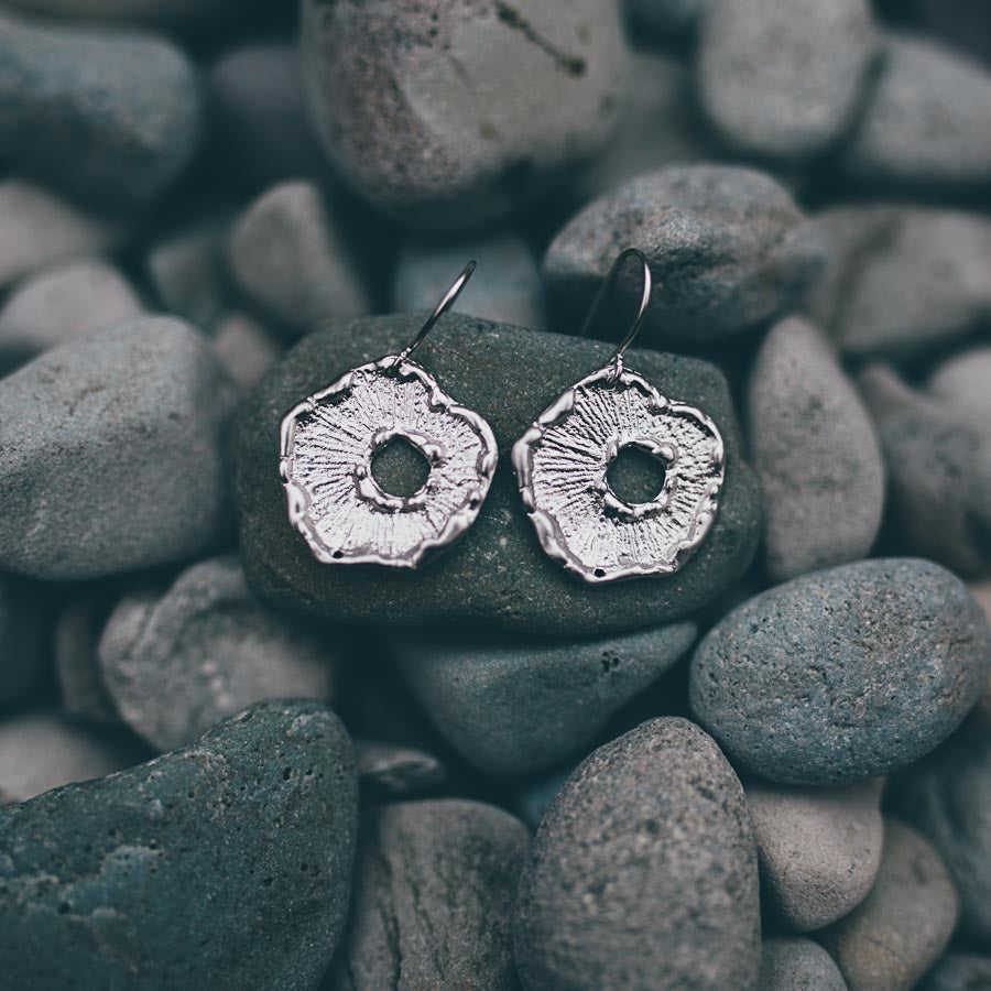 ABSTRACT FRUIT SLICE EARRINGS