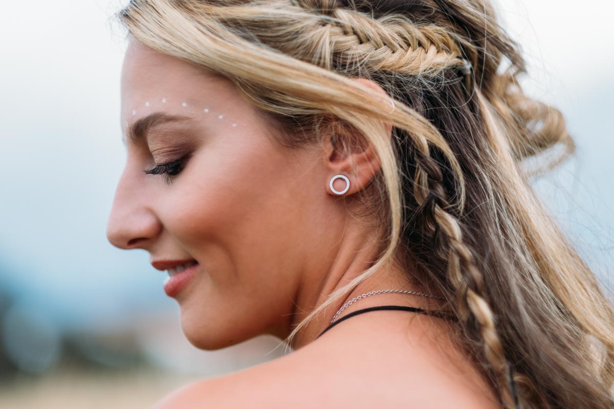 GEO-CIRCLE STUDS